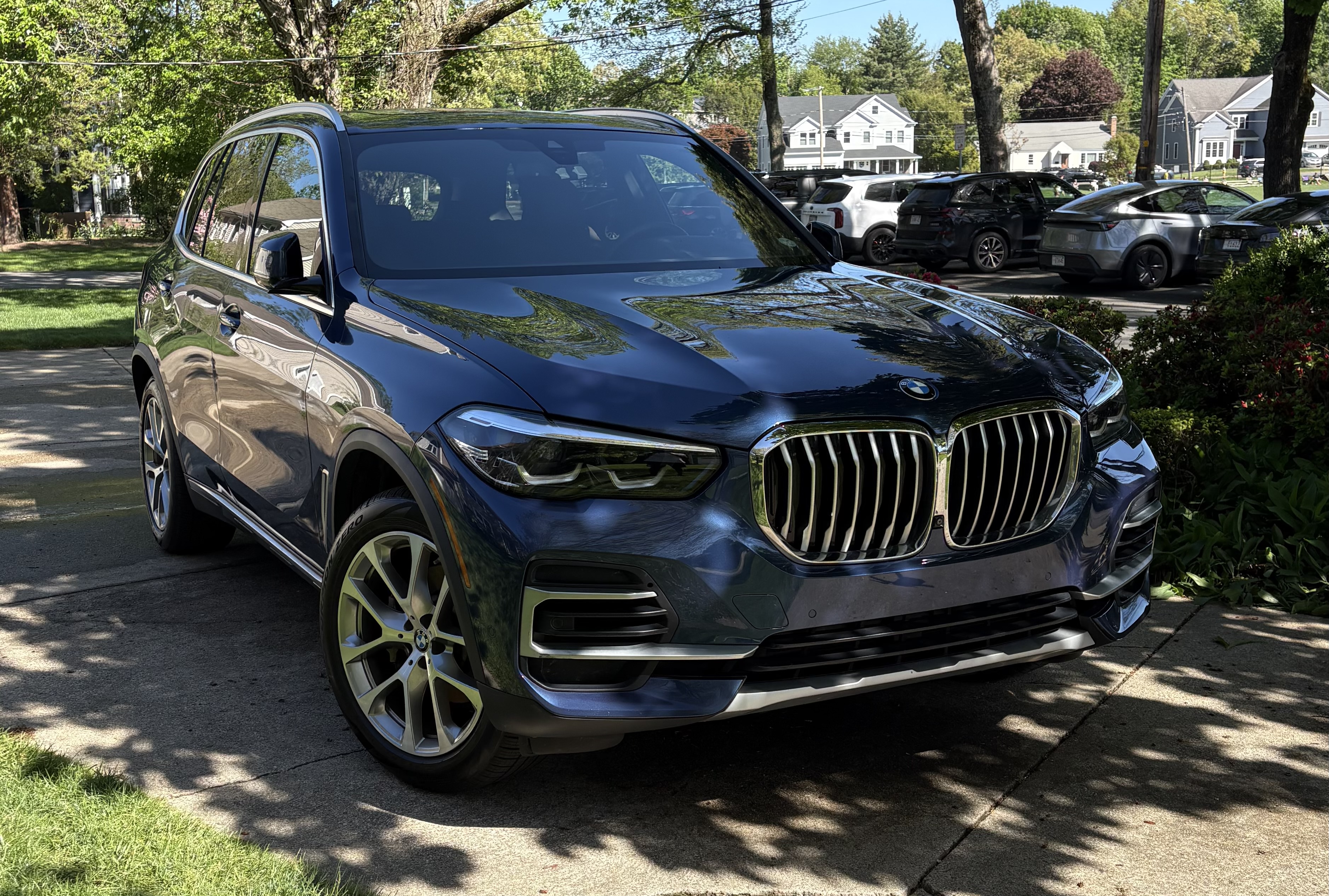 BMW X5 after wash — Needham Auto Cleaning